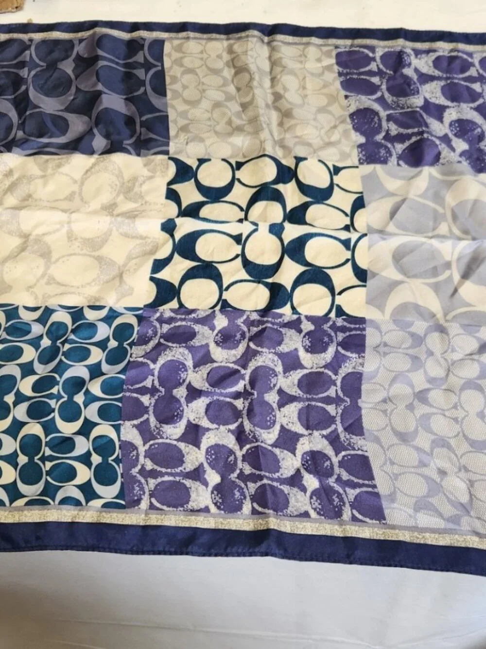 Coach Silk Scarf